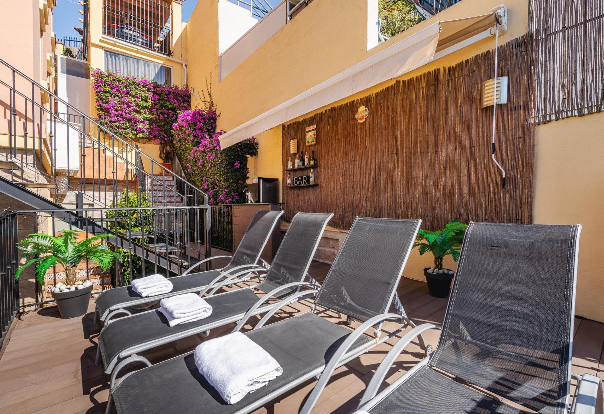 Private Luxurious Hillside Villa With Pool & Sea Views For 8 To 10 Ppl Fuengirola Exteriör bild